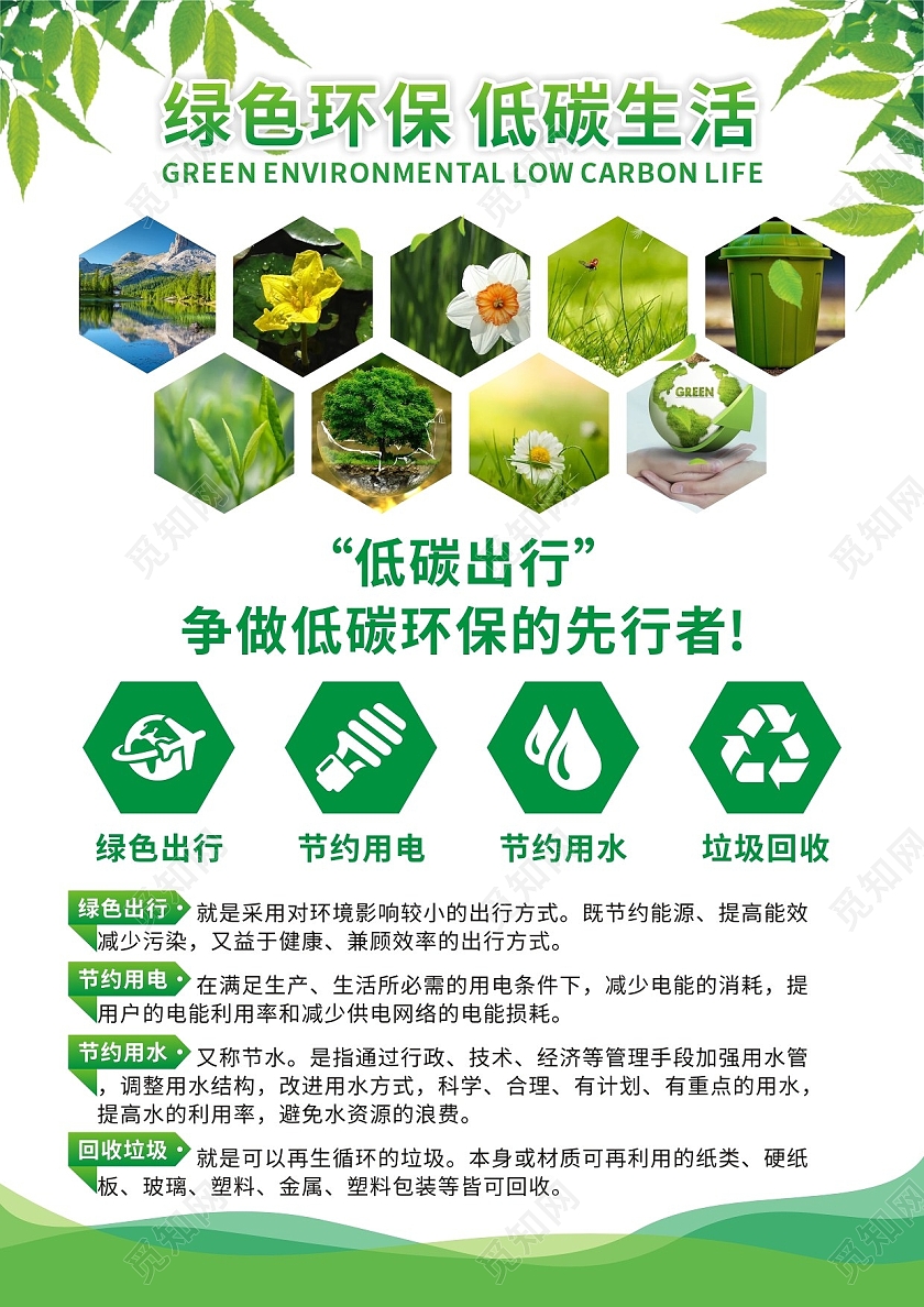 綠色簡約環保生活 低碳出行與環保咨詢服務